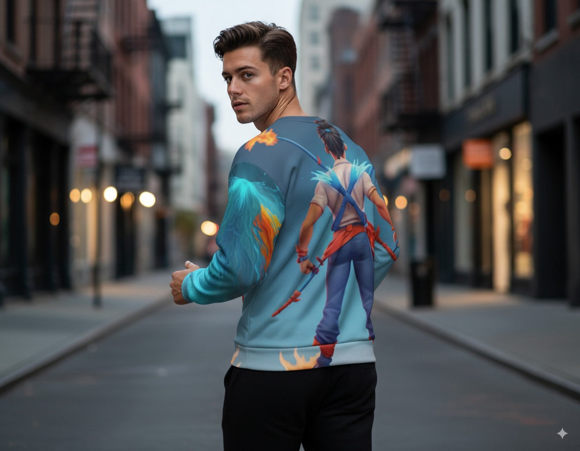 Nezha Series Streetwear Sweatshirt