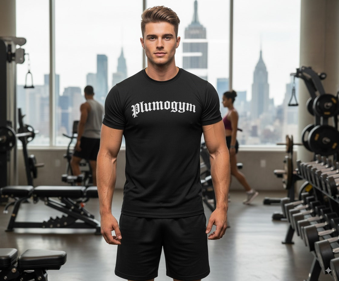 plumo Gym Graphic T-Shirt – Weightlifting